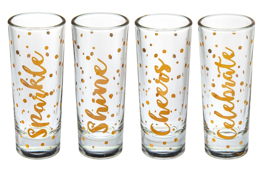 Glassware & Barware Godinger | Celebrate Shooters, Set Of 4