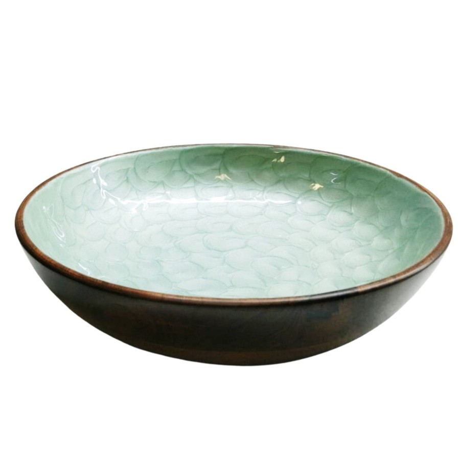 Kitchen Godinger | Capri Mint Serving Bowl