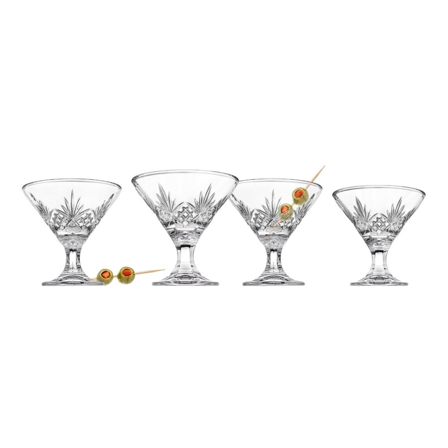 Glassware & Barware Godinger | Dublin Crystal Martini, Set Of 4