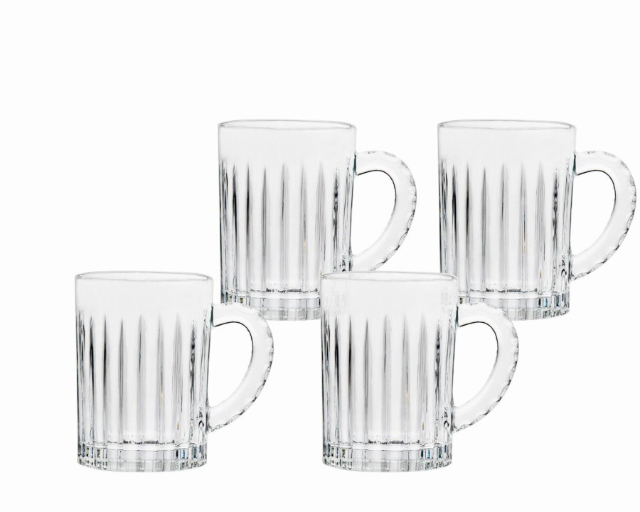 Dining Godinger | Parallels Coffee Mug, Set Of 4