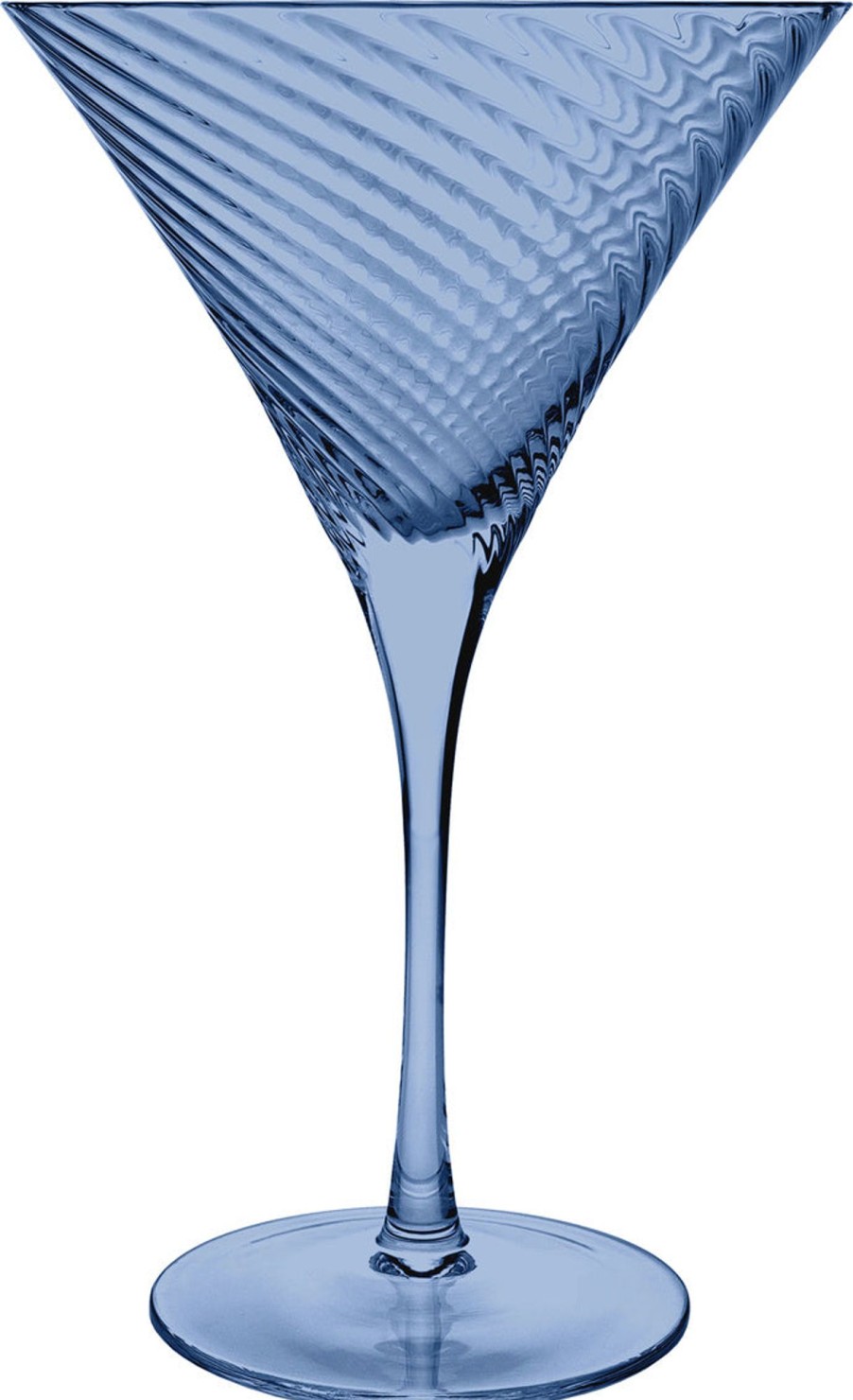 Glassware & Barware Godinger | Infinity Blue Martini