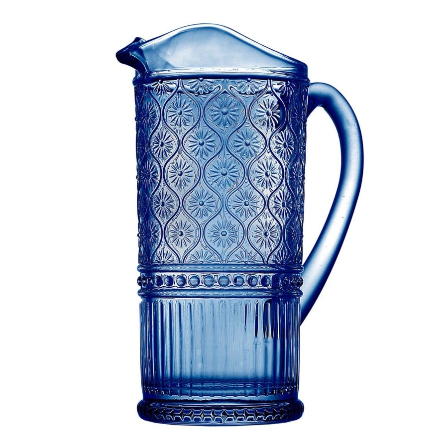 Glassware & Barware Godinger | Claro Blue Beverage Pitcher