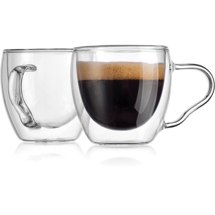 Dining Godinger | Espresso Double Wall Cup, Set Of 2