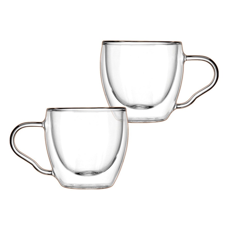 Dining Godinger | Espresso Double Wall Cup, Set Of 2