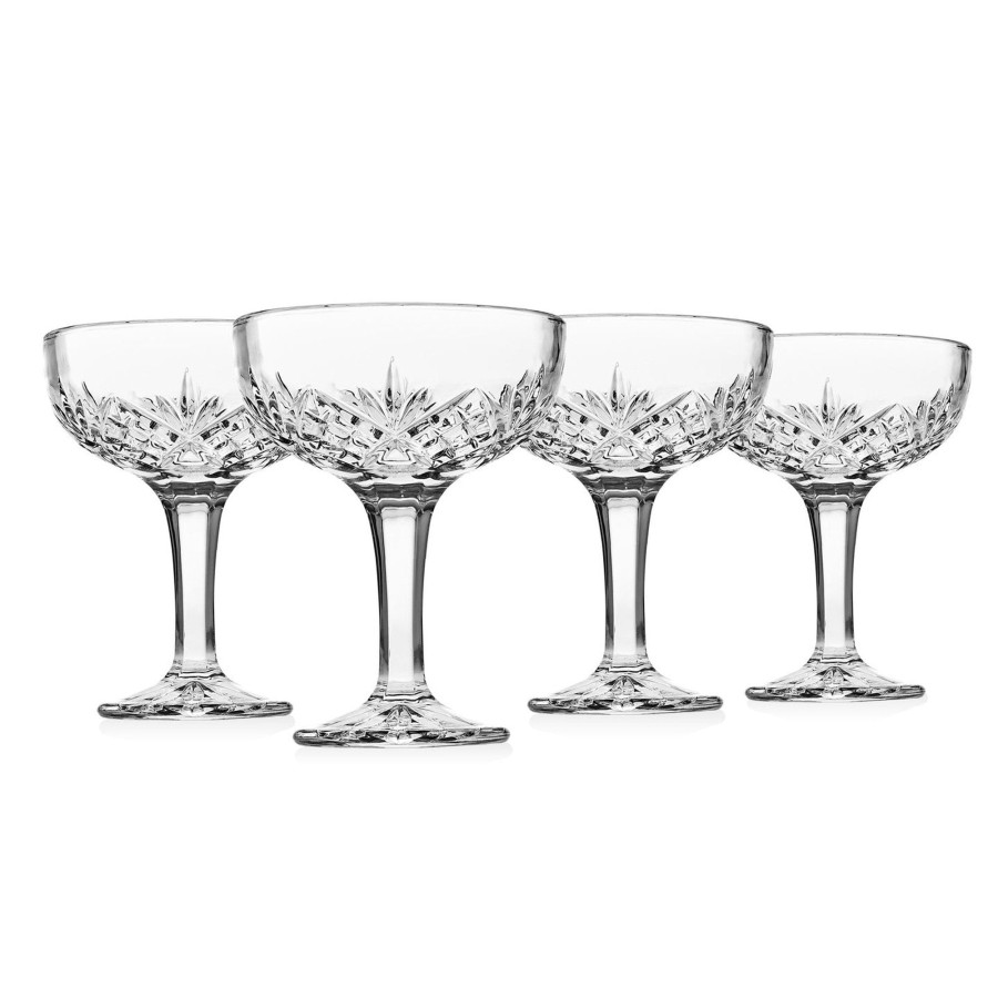 Glassware & Barware Godinger | Dublin Champagne Coupe Glass, Set Of 4