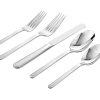 Flatware & Serveware Godinger | Rail Satin 18/10 Stainless Steel 20 Piece Flatware Set, Service For 4