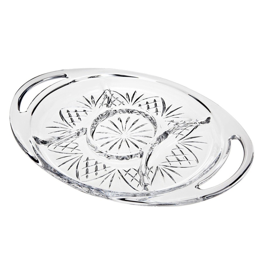 Kitchen Godinger | Dublin Crystal Serving Platter