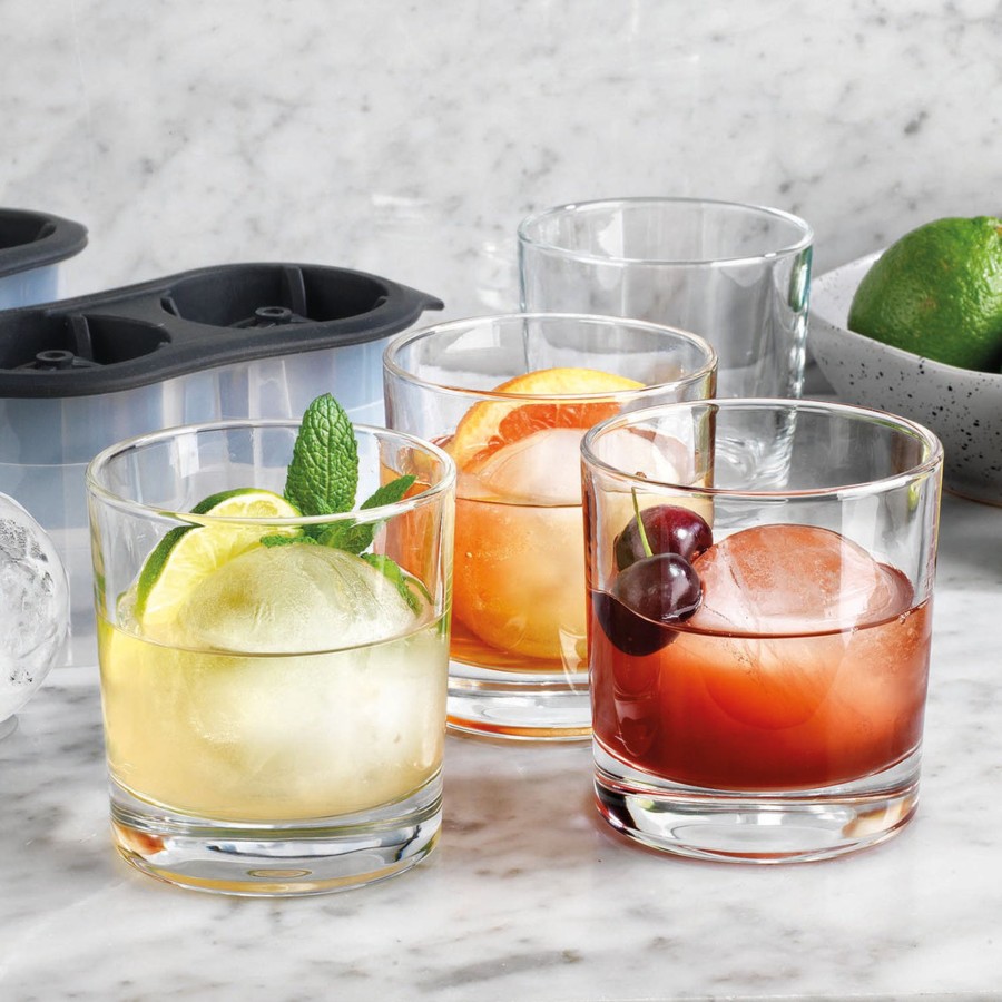 Glassware & Barware Godinger | Chateau Double Old Fashion 6 Piece Chiller Set