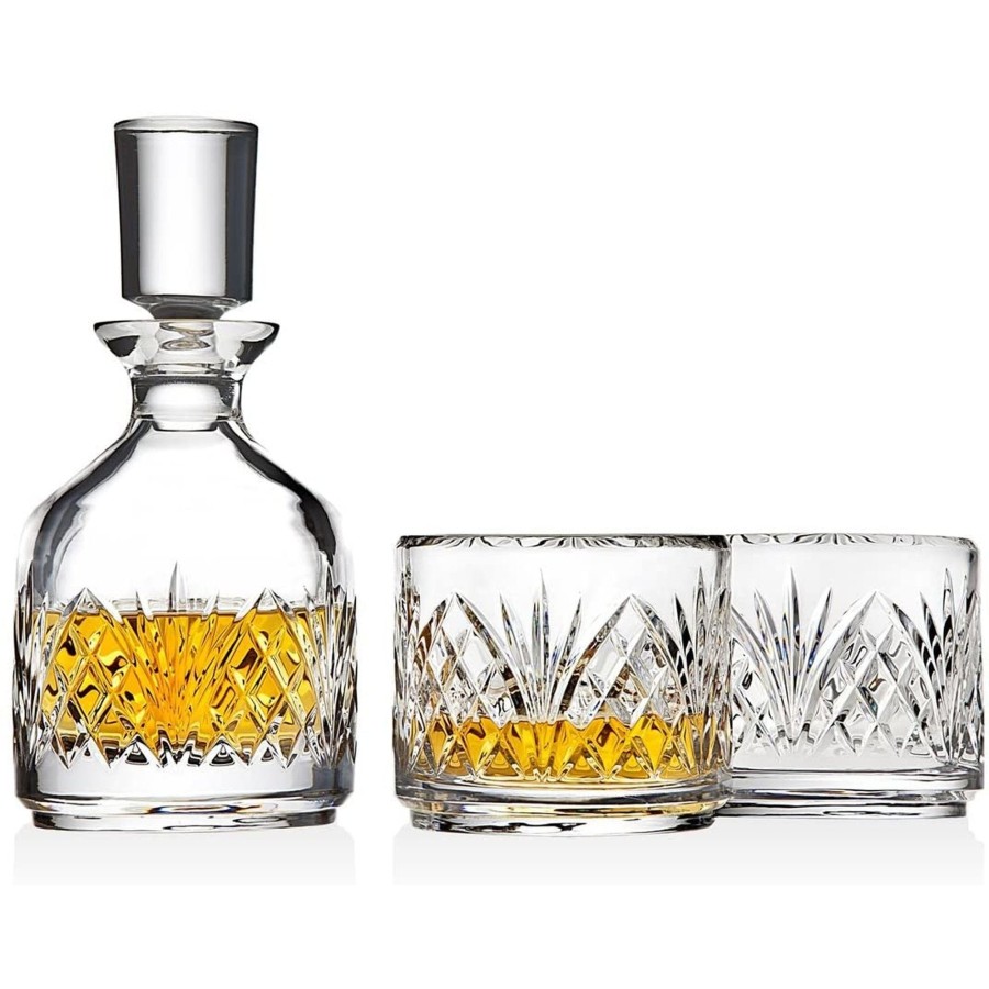 Glassware & Barware Godinger | Dublin Crystal Stacking Decanter