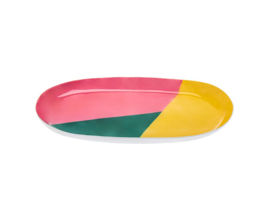 Decor Godinger | Colorful Small Oval Tray