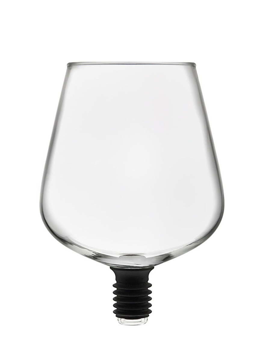 Glassware & Barware Godinger | Chugmate Wine Glass Bottle Topper