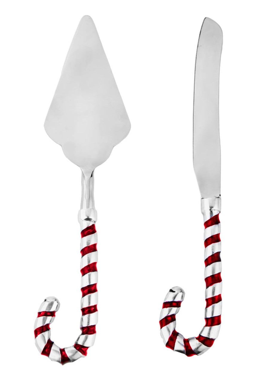 Flatware & Serveware Godinger | Candy Cane Cake Server Set