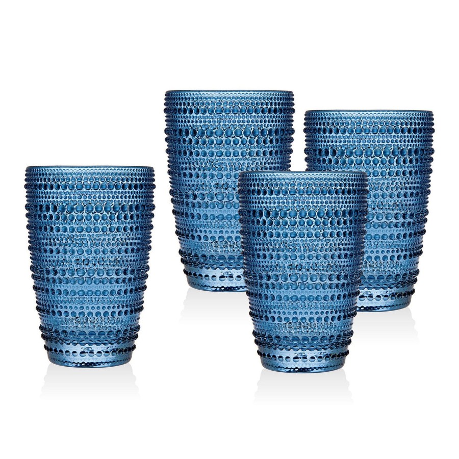 Glassware & Barware Godinger | Lumina Blue Highball, Set Of 4