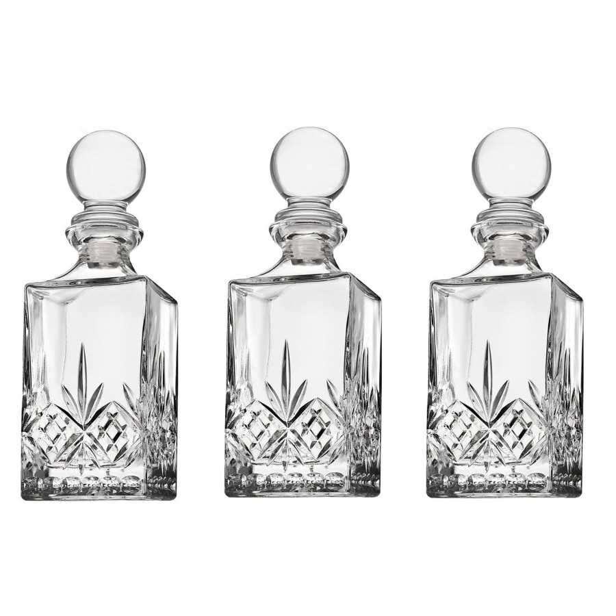 Glassware & Barware Godinger | Dublin Crystal Mini Decanter, Set Of 3