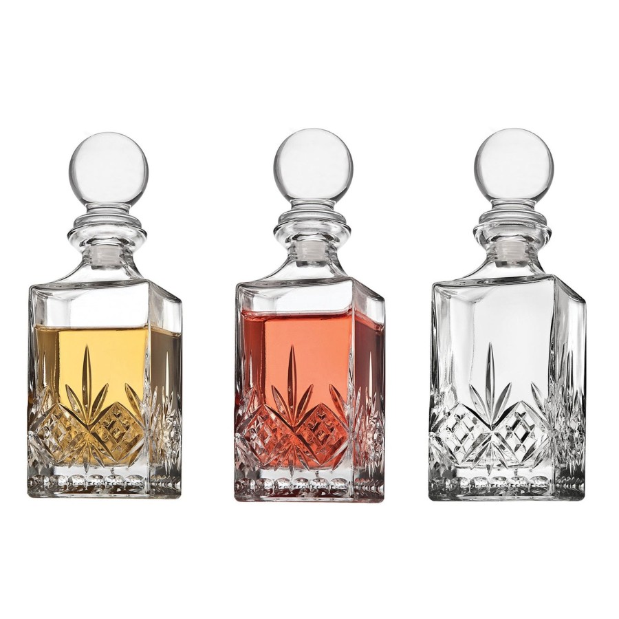 Glassware & Barware Godinger | Dublin Crystal Mini Decanter, Set Of 3