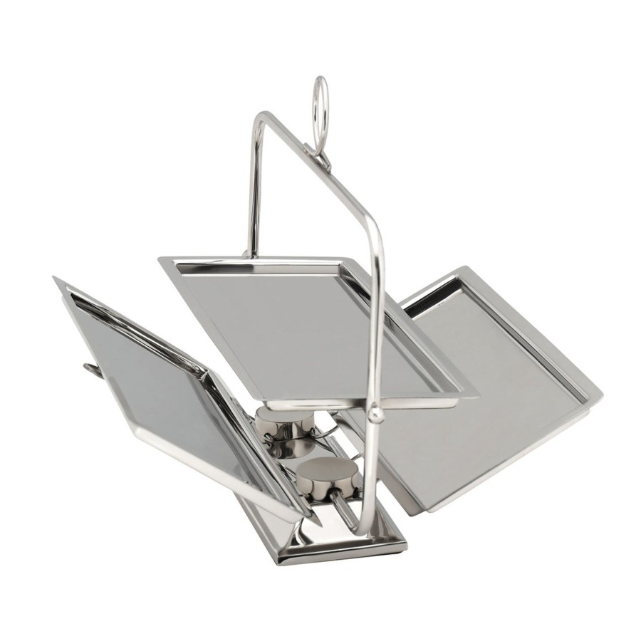 Kitchen Godinger | Rectangle Foldable Tiered Serving Stand