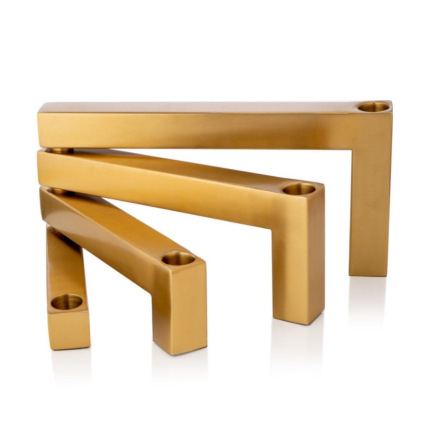 Decor Godinger | Nesting Gold Tapered Candle Holder