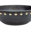 Kitchen Godinger | Mae Studded Wood Serving Bowl