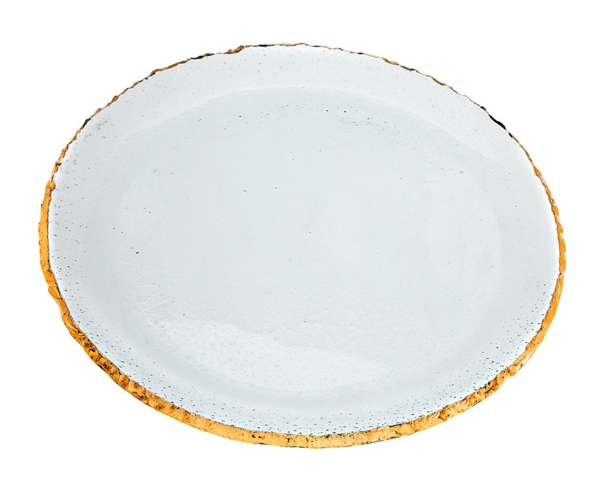 Dining Godinger | Harper Gold Edge Charger Plate