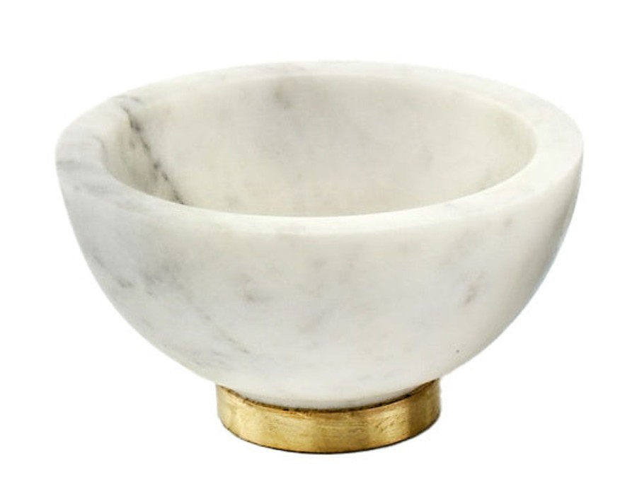 Kitchen Godinger | Mini Marble White Candy Bowl