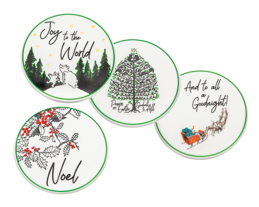 Glassware & Barware Godinger | Peace On Earth Coaster Set