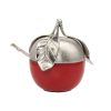 Kitchen Godinger | Red Apple Jam Jar With Spoon