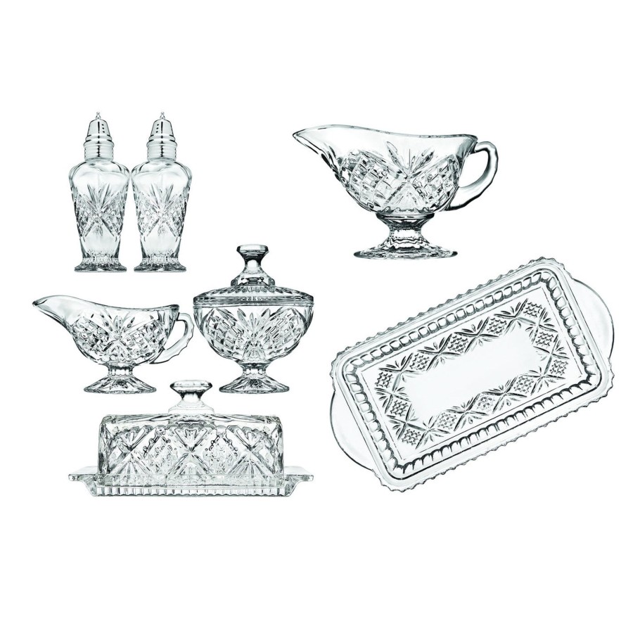 Kitchen Godinger | Dublin Crystal Hostess 8 Piece Set