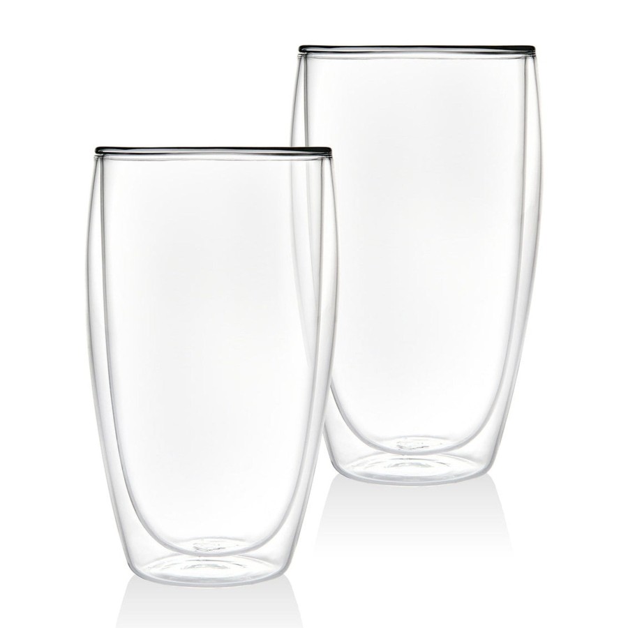 Dining Godinger | Coffee Double Wall Tumbler Large, Set Of 2