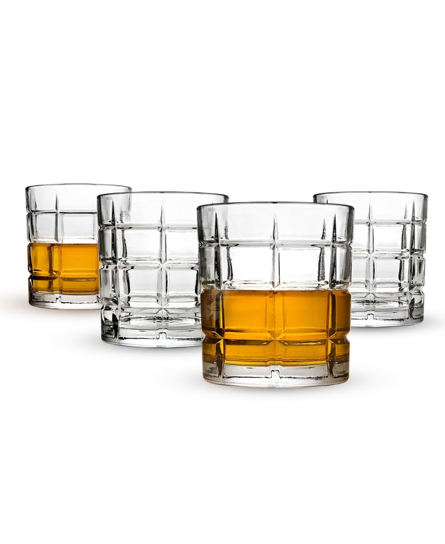 Glassware & Barware Godinger | Radius Double Old Fashion, Set Of 4