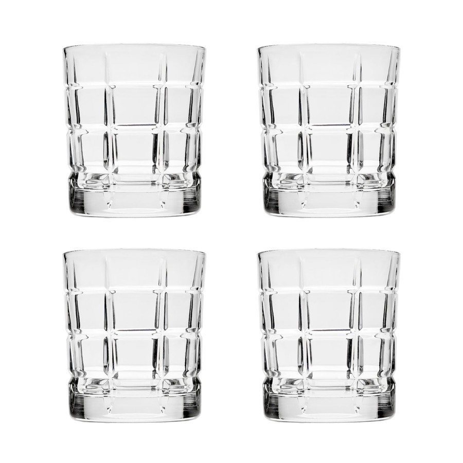 Glassware & Barware Godinger | Radius Double Old Fashion, Set Of 4