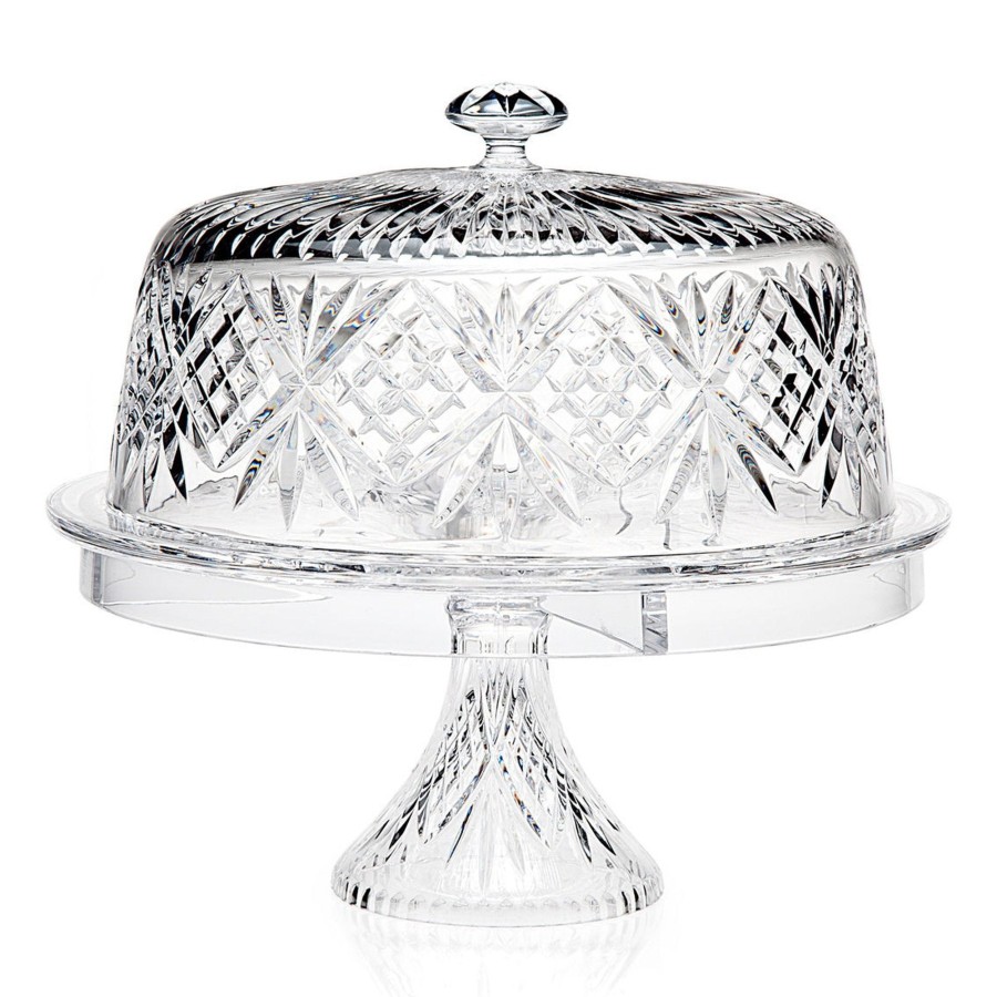 Kitchen Godinger | Dublin Crystal 4 In 1 Cake Dome