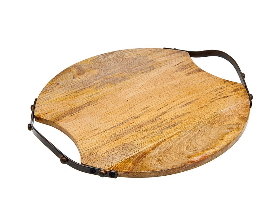 Kitchen Godinger | Ridgewood Natural Small Serving Tray