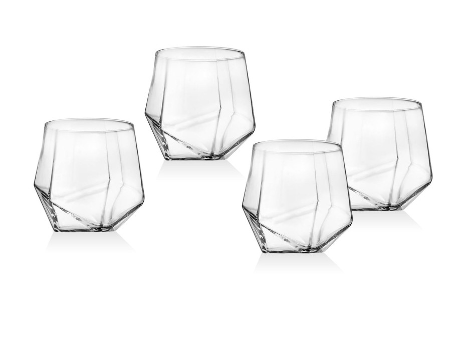 Glassware & Barware Godinger | Isla Double Old Fashion, Set Of 4