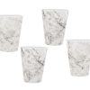 Dining Godinger | Marble Melamine Tumbler, Set Of 4