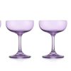 Glassware & Barware Godinger | Veneto Amethyst Champagne Coupe, Set Of 4