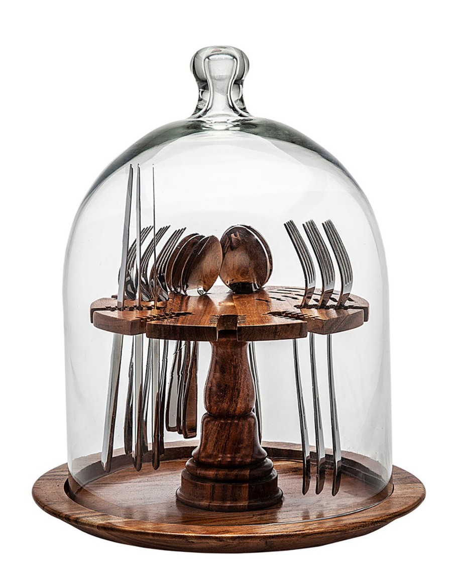 Kitchen Godinger | Clovis Domed Flatware Caddy