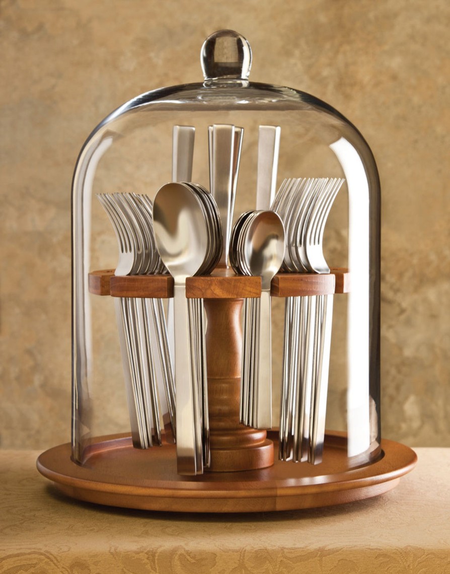 Kitchen Godinger | Clovis Domed Flatware Caddy