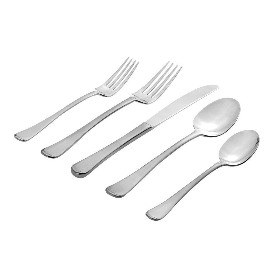 Flatware & Serveware Godinger | Infinity Satin Fade 18/0 Stainless Steel 20 Piece Flatware Set, Servic