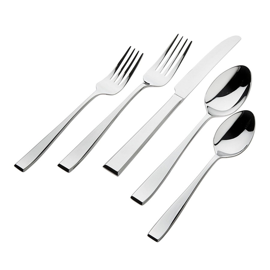 Flatware & Serveware Godinger | Flagstaff Mirrored 18/0 Stainless Steel 20 Piece Flatware Set, Service