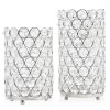 Decor Godinger | Glam Silver Pillar Candle Holder Set