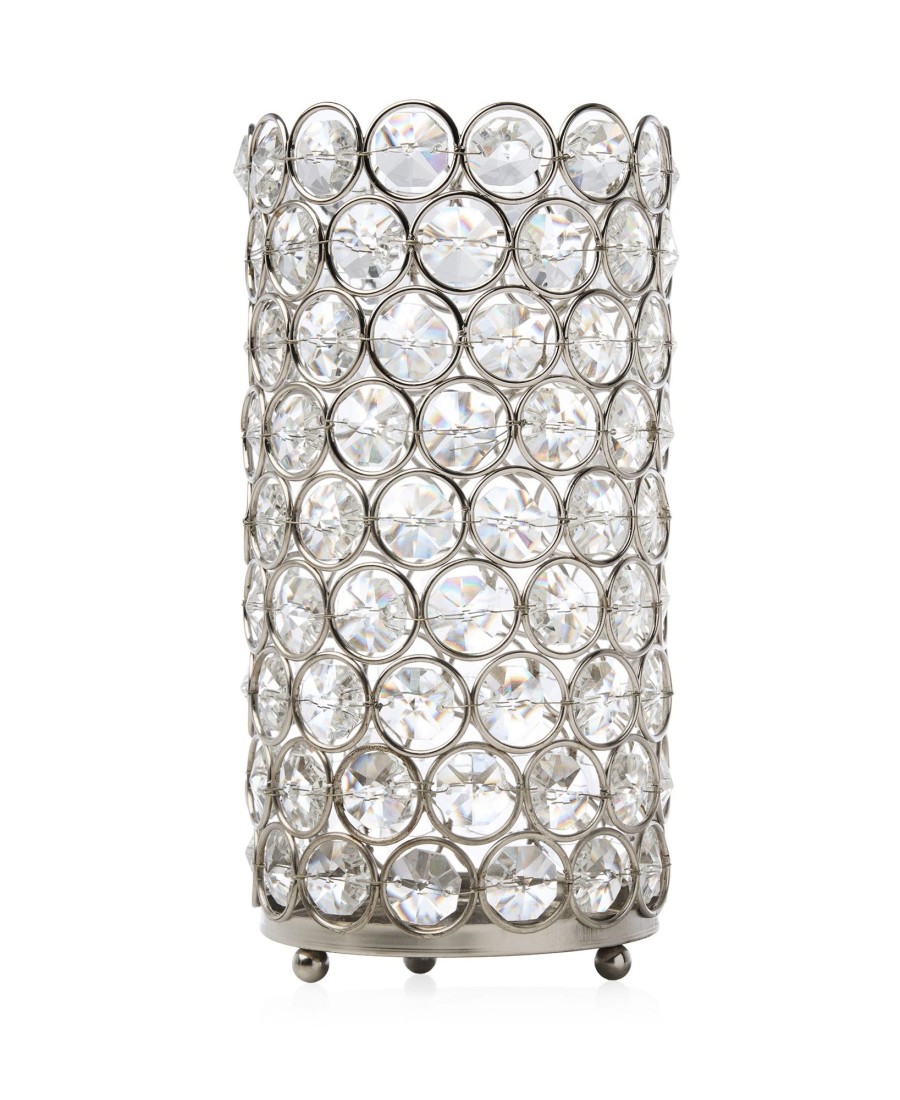 Decor Godinger | Glam Silver Pillar Candle Holder Set