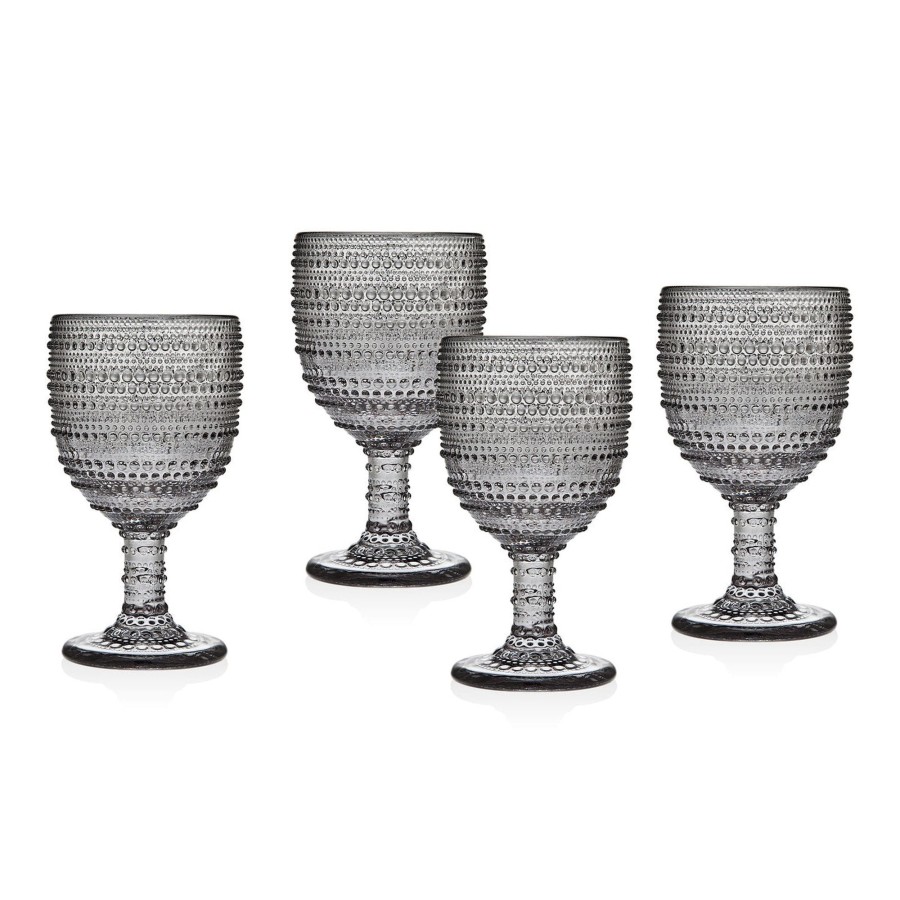 Glassware & Barware Godinger | Lumina Smoke Goblet, Set Of 4