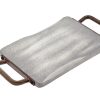 Kitchen Godinger | Ridgewood Grey Wash Small Rectangle Serving Tray