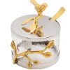 Kitchen Godinger | Marble Queen Bird Top Jam Jar With Spoon