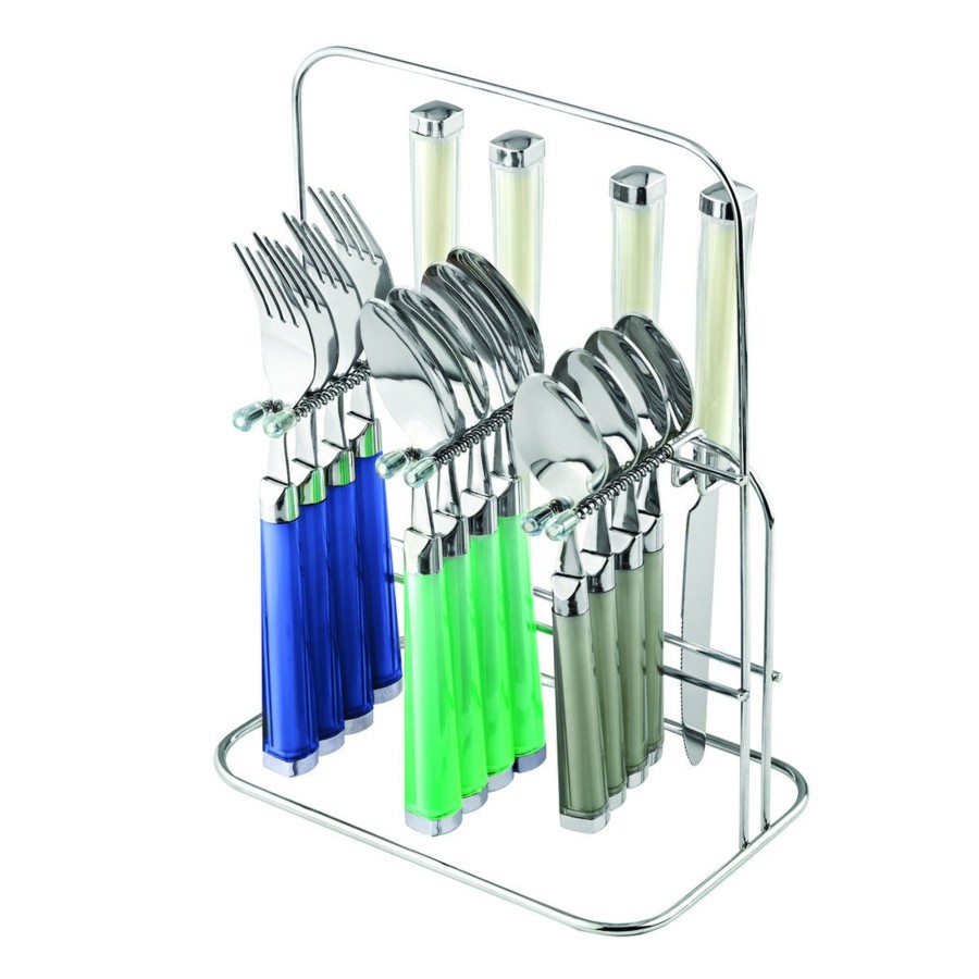 Flatware & Serveware Godinger | Caddy Blues Acrylic 16 Piece Flatware Set, Service For 4