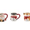 Dining Godinger | Holiday Mug, Set Of 3