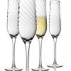 Glassware & Barware Godinger | Infinity Champagne Flute, Set Of 4