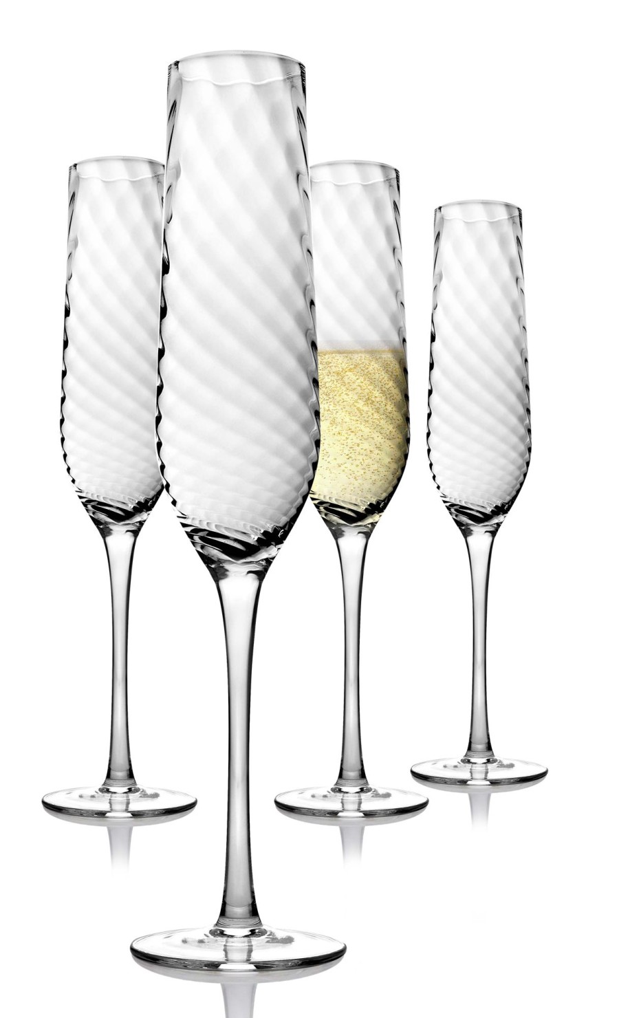 Glassware & Barware Godinger | Infinity Champagne Flute, Set Of 4