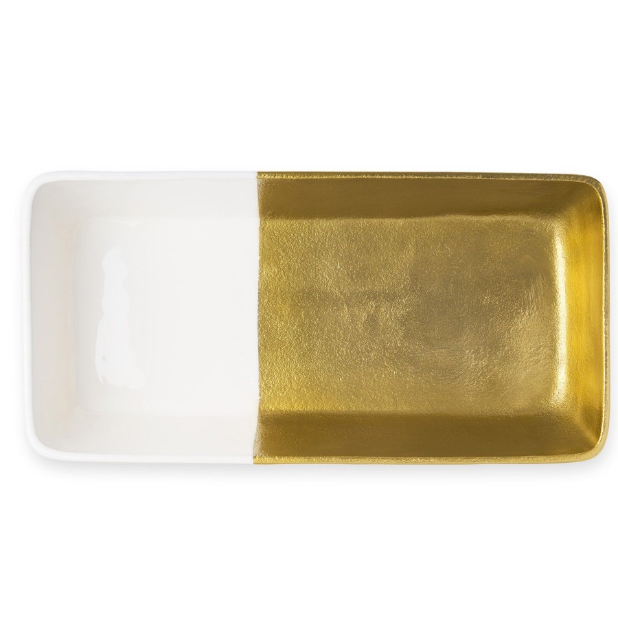 Kitchen Godinger | Russo Gold And Enamel Serving Bowl