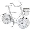 Decor Godinger | Bicycle Desk Set Clock